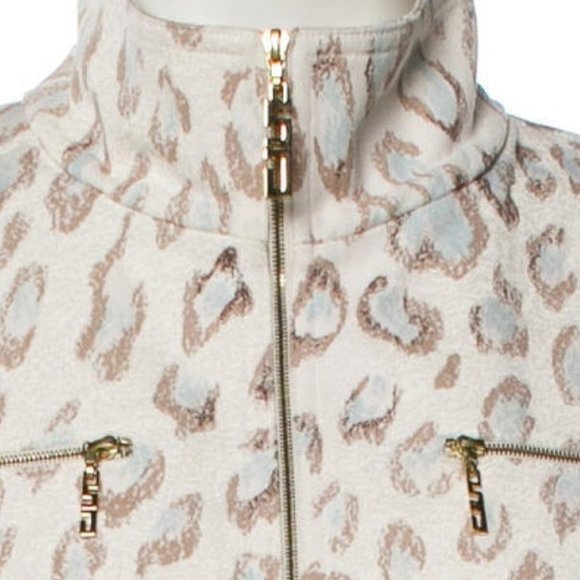 ST. JOHN SPORT Leopard Print Jacket   |   Size P - Picture 3 of 10